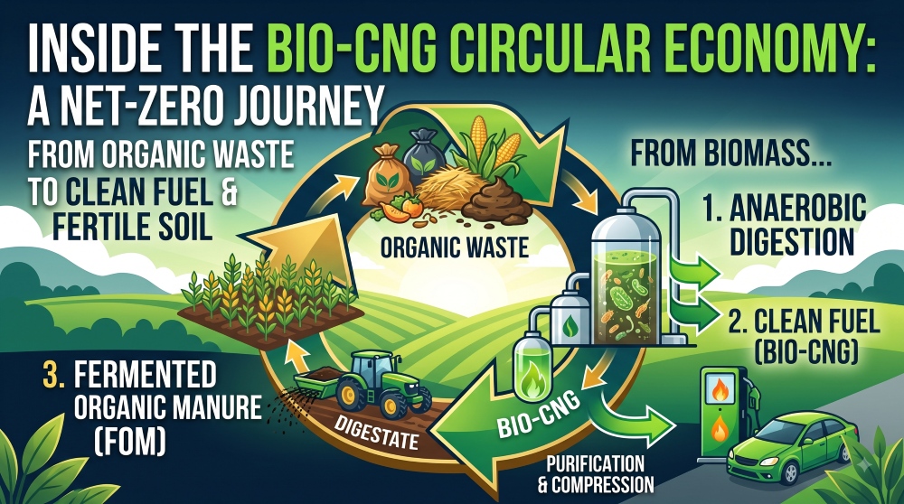 From Organic Waste to Clean Fuel: Inside the Bio-CNG Circular Economy